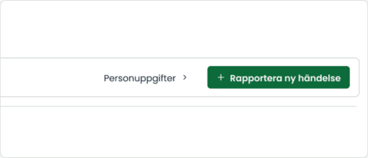 Hi-fi: prominent green “Report new event” button in the header